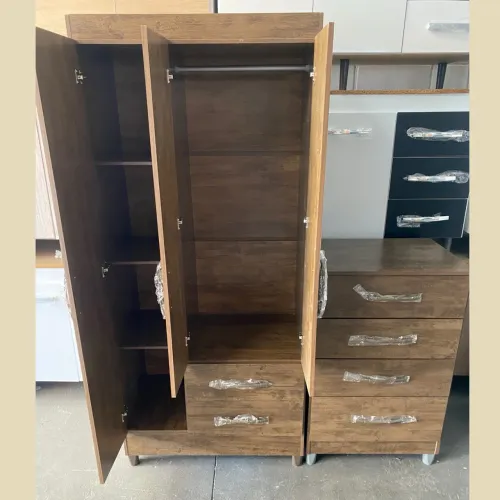 Guarda roupa de solteiro + cômoda - entregamos hoje 