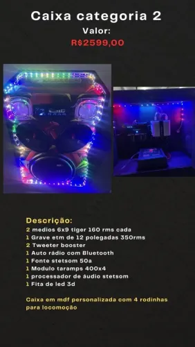 Caixa de som residencial exclusiva