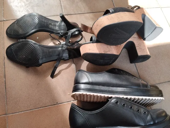 Sapatos diversos - Salto, plataforma e tênis