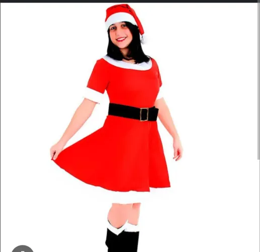 Vendo roupa mamãe Noel nova