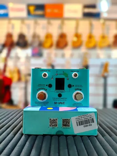 Pedal Drum & Looper M-Vave 797 (NOVO!)