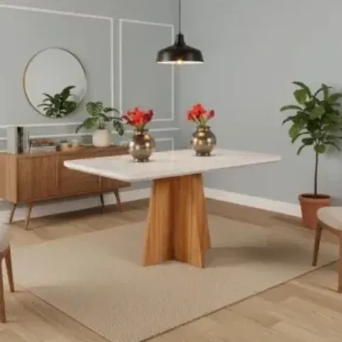 Mesa de Jantar Viena 160x90cm- Produto Novo Entrega Rápida