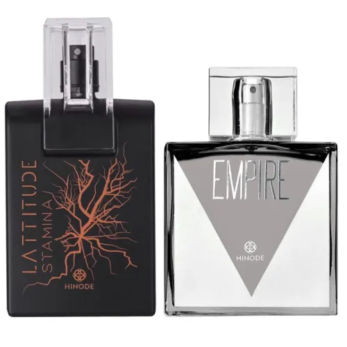 Kit Hinode Latitude e Empire - Perfumes Masculinos