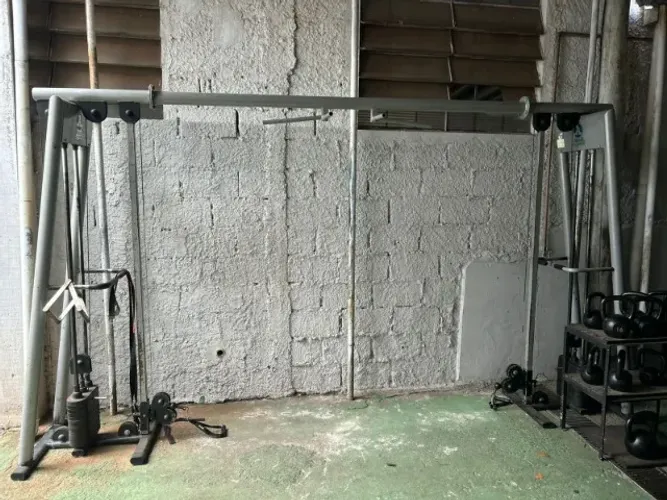 Crossover Duplo Rolamentado Profissional Academia 3x2 Metros