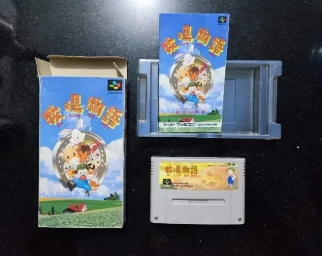 Harvest Moon Super Nintendo Bokujou Monogatari Completo