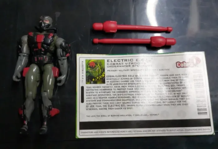 Eletric Eel - Comandos em Ação - Gi Joe