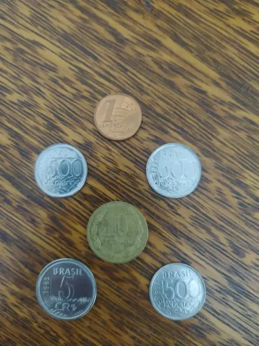 Conjunto De Moedas Antigas