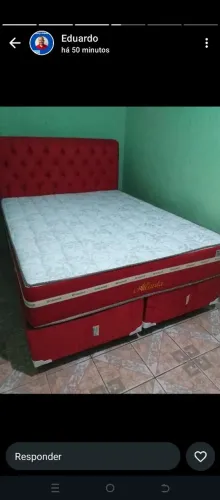 Cama queen size nova direto da fábrica