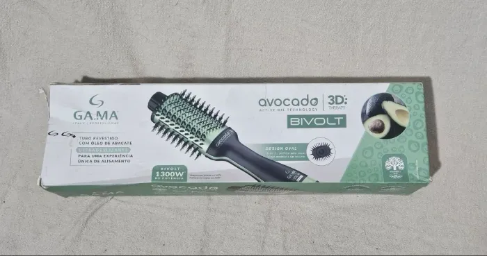 Escova Secadora e Modeladora Gama Avocado 3D- Gama Italy