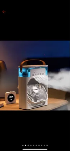 Climatizador umidificador de Mesa e Iluminação-NOVO