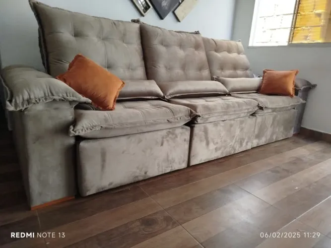 Sofá retrátil de LUXO *PROMOÇÃO*