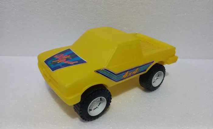 Caminhonete Brinquedo Plástico Bolha Antiga 