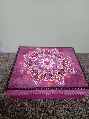 Caixa Artesanal Mandala