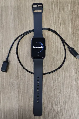 Smartwatch Samsung Galaxy Fit3 Display 1.6" Grafite<br>Escolha da Amazon