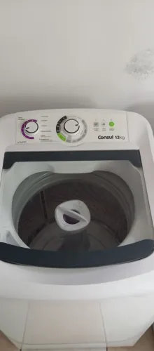 Máquina Lavar roupa 12kg - Fax tudo - Cesto de Inox