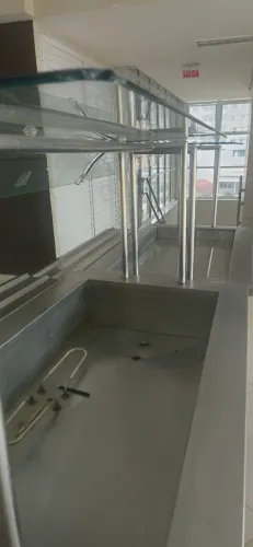 VENDE-SE CONJUNTO DE BUFFET PROFISSIONAL EM INOX