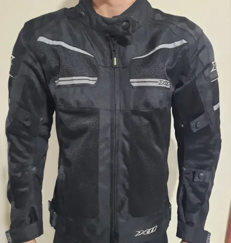 Jaqueta de motociclista impermeável x11