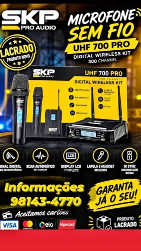 Microfone sem fio 