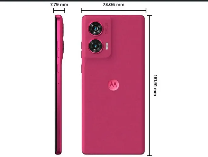 Moto Edge 50 fusion rosa semi novo