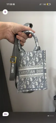 Bolsa Dior de mao
