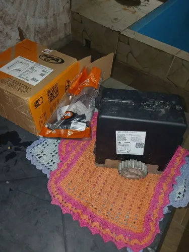 Motor para portão PPA zerooooo 600kg na caixa com 3 metros de trilho