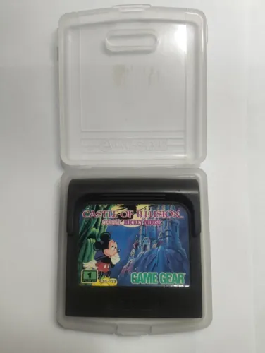 Jogo Original Game Gear - Mickey Mouse Castle of Illusion