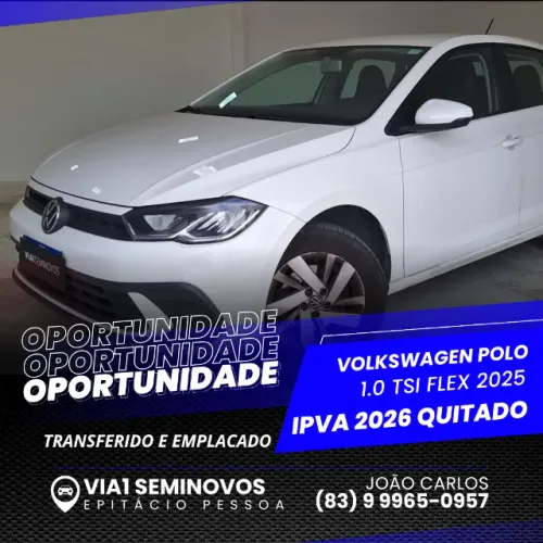 Volkswagen Polo 1.0 TSI Flex 12V 5P 2025