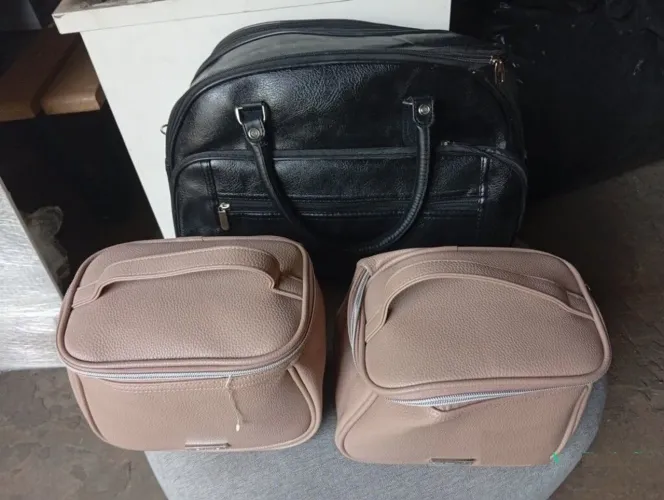 Kit de bolsas de viagem e organização