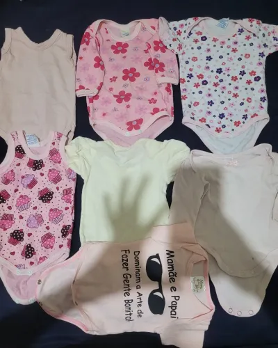 Lotinho de bebê menina 87 peças 