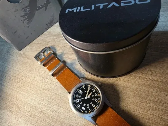 Relógio Militado ML05 38mm NOVO, nunca usado, na caixa.