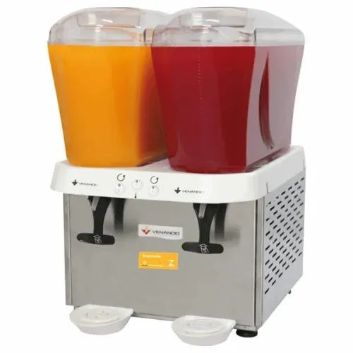 REFRESQUEIRA INOX 2 CUBAS 16LTS CADA CUBA 220V VENÂNCIO
