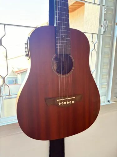 Violão Tagima Baby Mahogany + Capa + Correia (Afinador Embutido)