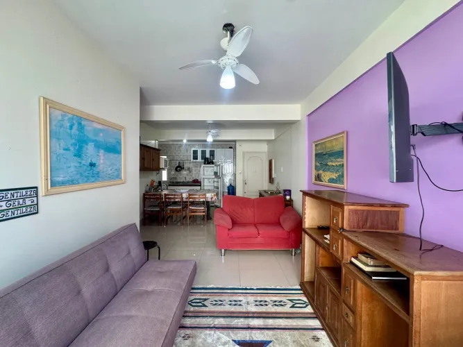 Apartamento 3 dormitórios 2 suítes para locação nas Astúrias no Guarujá | QVista Inteligên