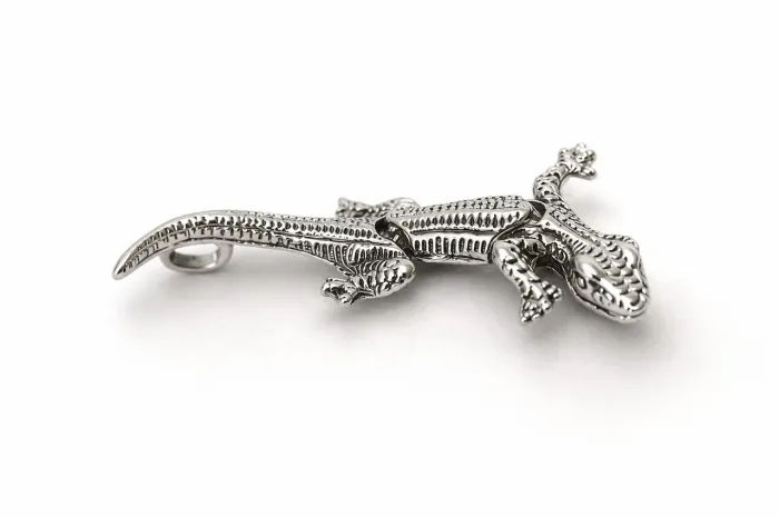 Pingente Lagarto Prata 925