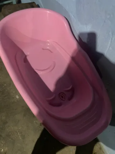 Banheira pra bebê rosa
