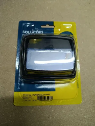 Acabamento Para válvula Hydra Max cromado ABS Blukit