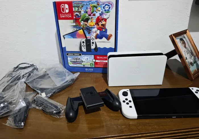 Nintendo Switch OLED desbloqueado 256GB