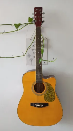 Violão Folk Menthis Tagima Elétrico/Acústico com afinador embutido