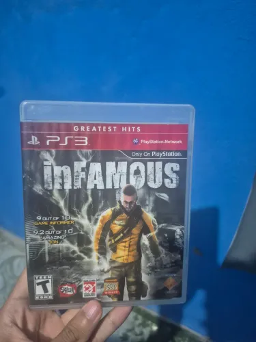 Infamous 1 Ps3 , completo com manual.