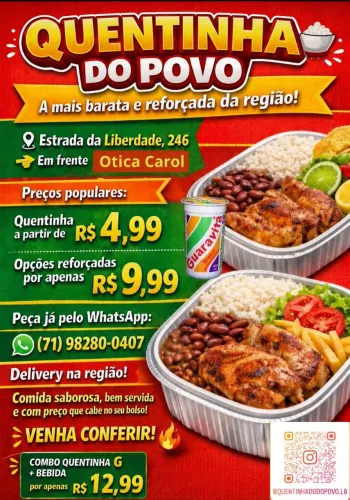 Quentinha do povo