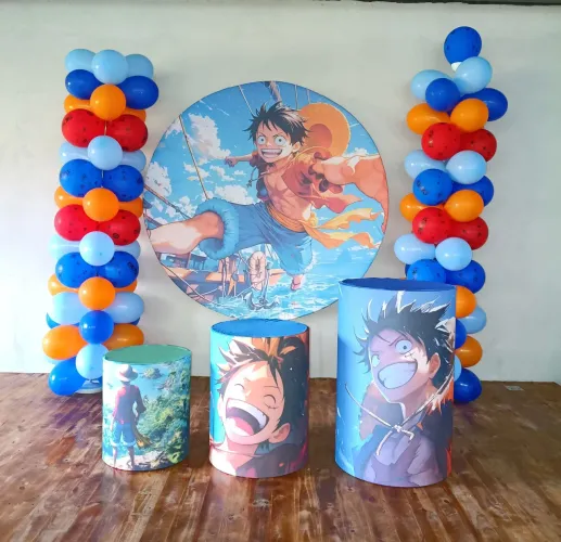 Kit capa painel e cilindros personagem One piece