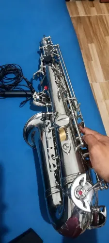 Sax Alto Slade SemiNovo Acompanha Boquilha Ton Krisley Original