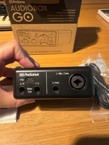 Interface áudio box Go Presonus