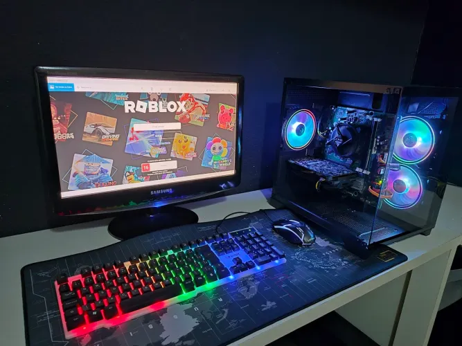 Pc gamer completo i7 roblox gta 5 com garantia