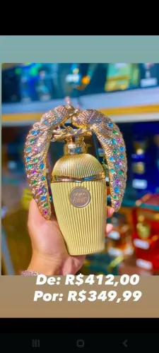 Perfume importado luxo