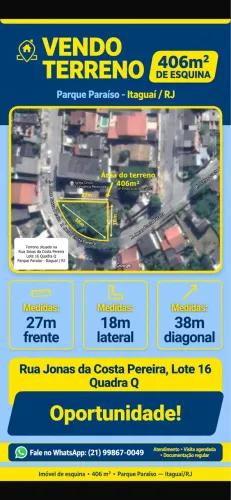 Venda terreno Itaguaí