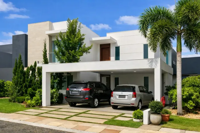Casa Duplex 220m² em Condomínio Fechado - 4 Qts (Suítes com Closet) - Próx. Abel