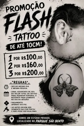 Promoção flash tattoo