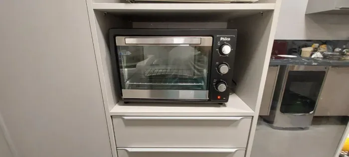 Forno Elétrico Philco 38L Preto Dupla Resistência