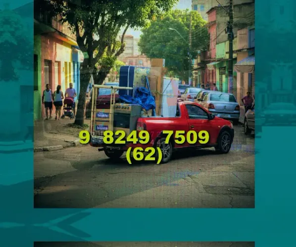 Frete para Vila Nova, Setor Bueno e Jardim Goiás! Transporte seguro e ágil!